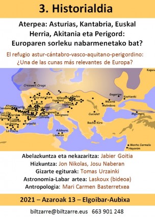 3. Historialdia: Aterpea: Asturias, Kantabria, Euskal Herria, Akitania eta Perigord:   Europaren sorleku nabarmenetako bat?